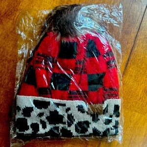 Womens Winter Knitted Beanie Hat